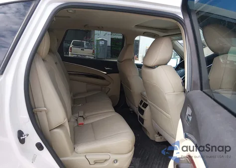 2014 Acura Mdx из США, поврежденный, VIN 5FRYD4H28EB013624